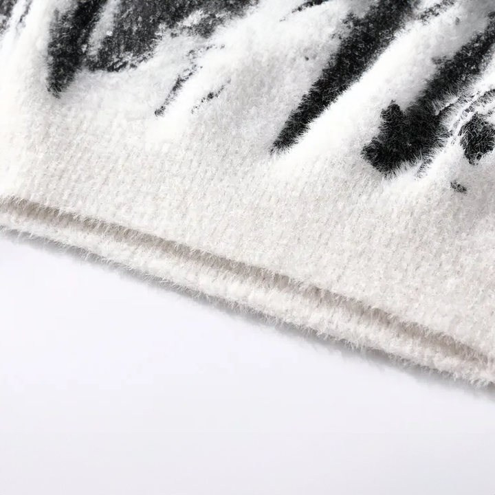 Zarevia - Soft-Touch Half Roll-Neck Sweater
