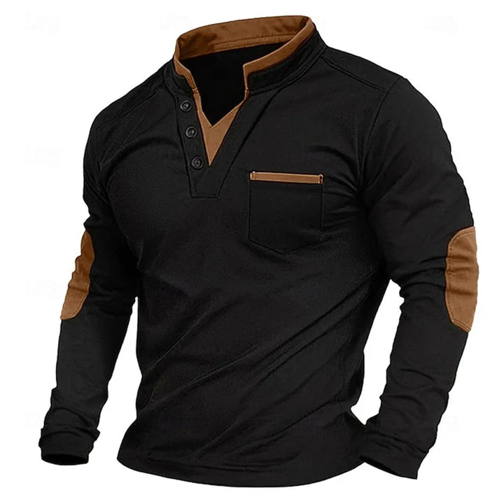 Arven - Casual Henley Shirt