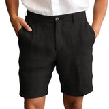 Nestor - Tailored Linen Shorts
