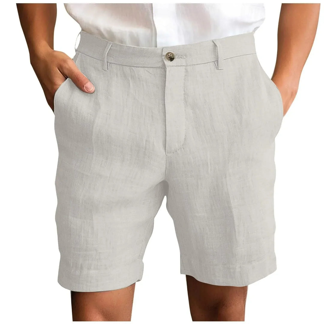 Nestor - Tailored Linen Shorts