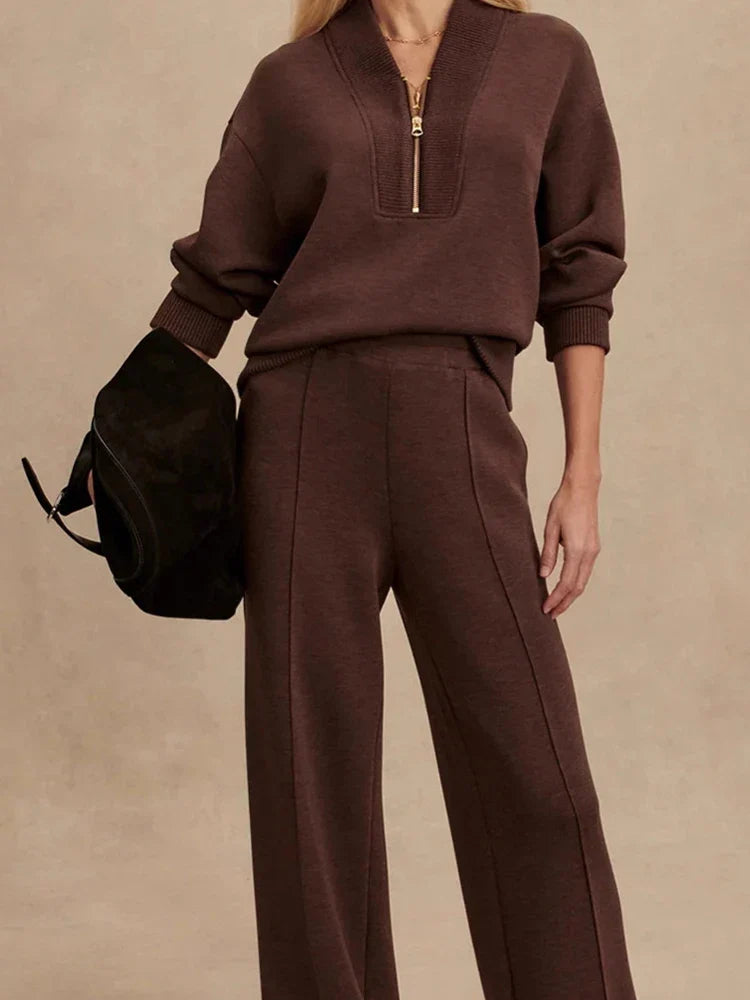 Zerie - Stylish Casual Two Piece Set