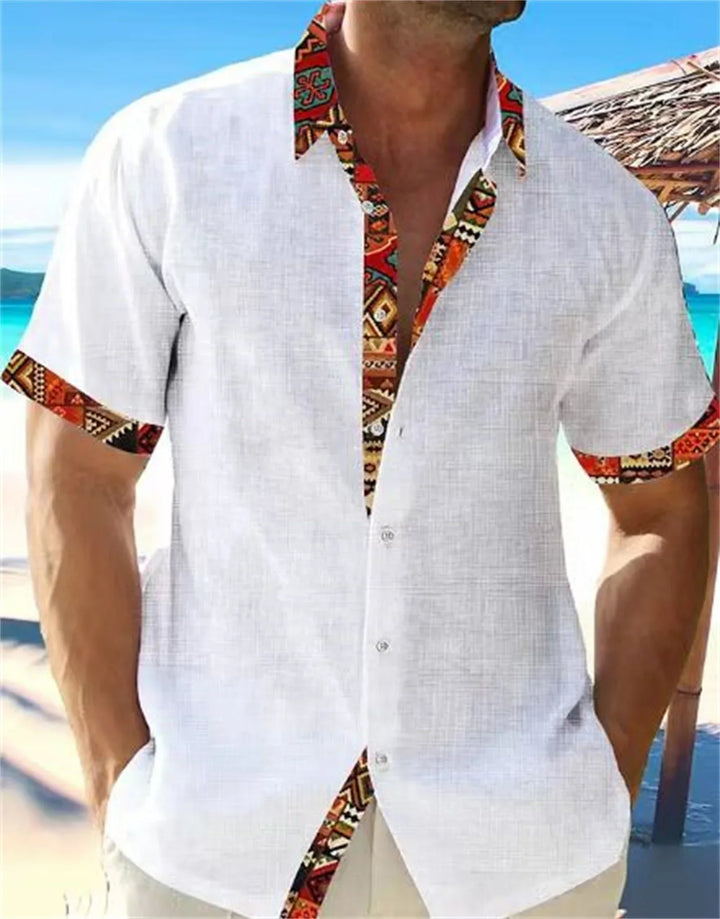 Eastcott - Ethnic Print Casual Summer Shirt