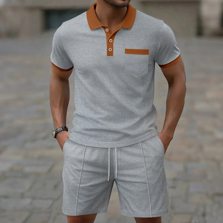 Huxford - Soft-Touch Polo Set