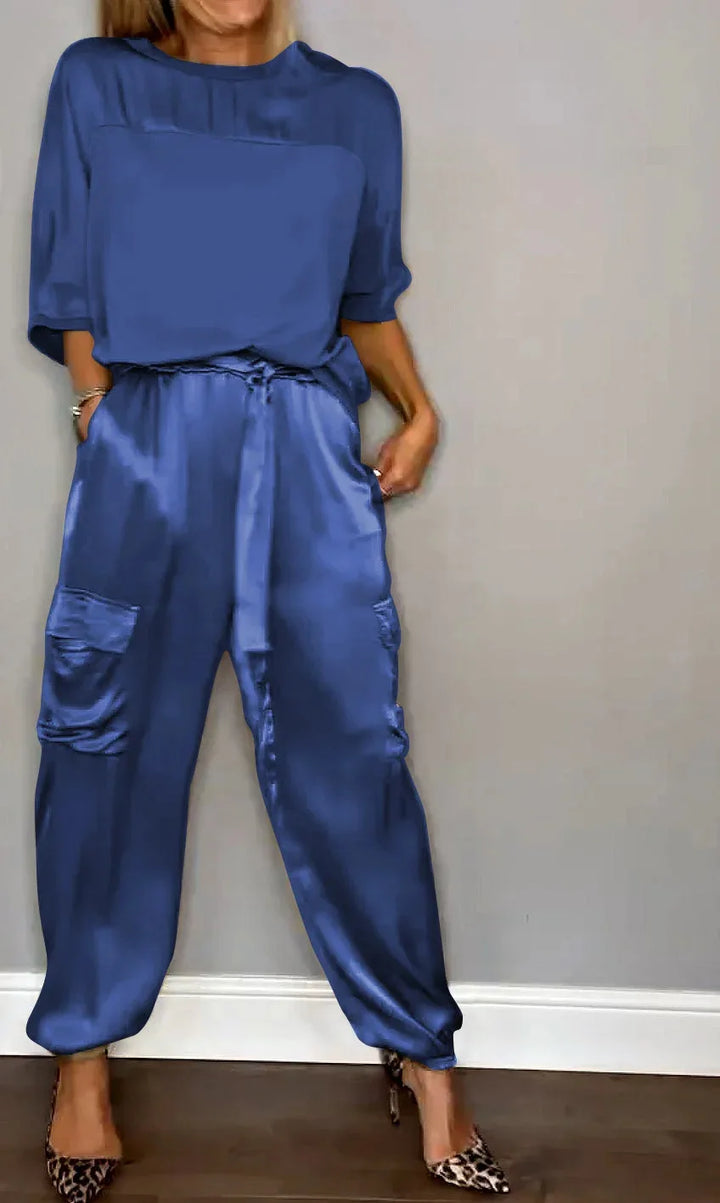 Ressi - Lustrous Two-Piece Set