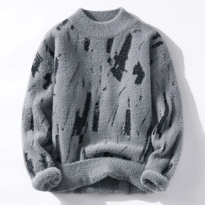 Zarevia - Soft-Touch Half Roll-Neck Sweater