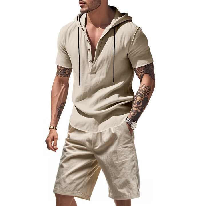 Dylan - Breathable Hoodie & Shorts Set