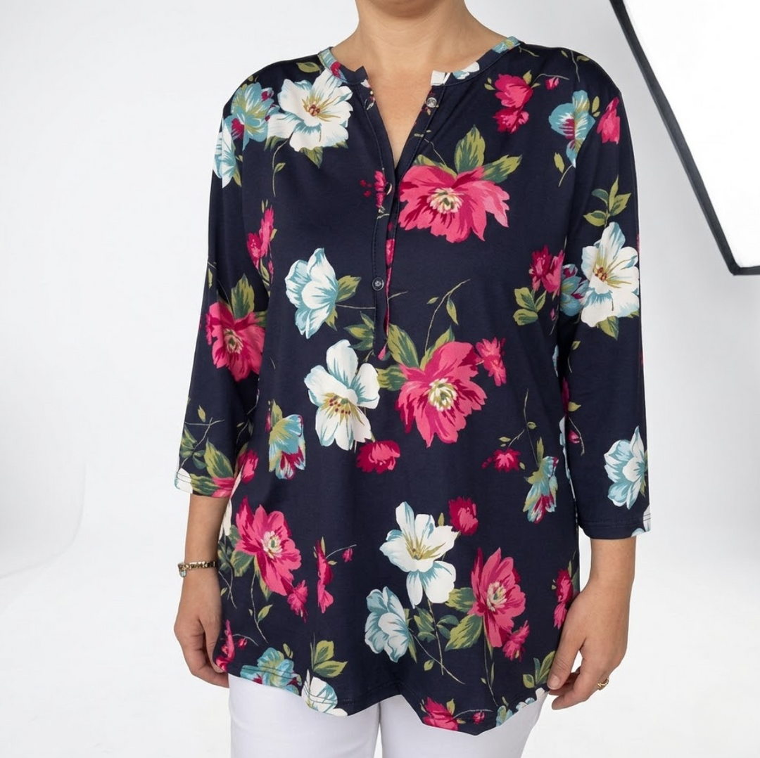 Arvellae - Breathable V-Neck Tunic