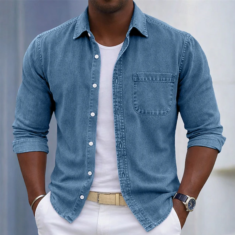 Cromwell - Soft-Touch Long-Sleeve Shirt