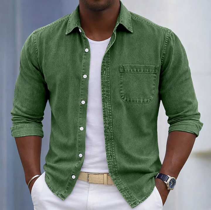 Cromwell - Soft-Touch Long-Sleeve Shirt