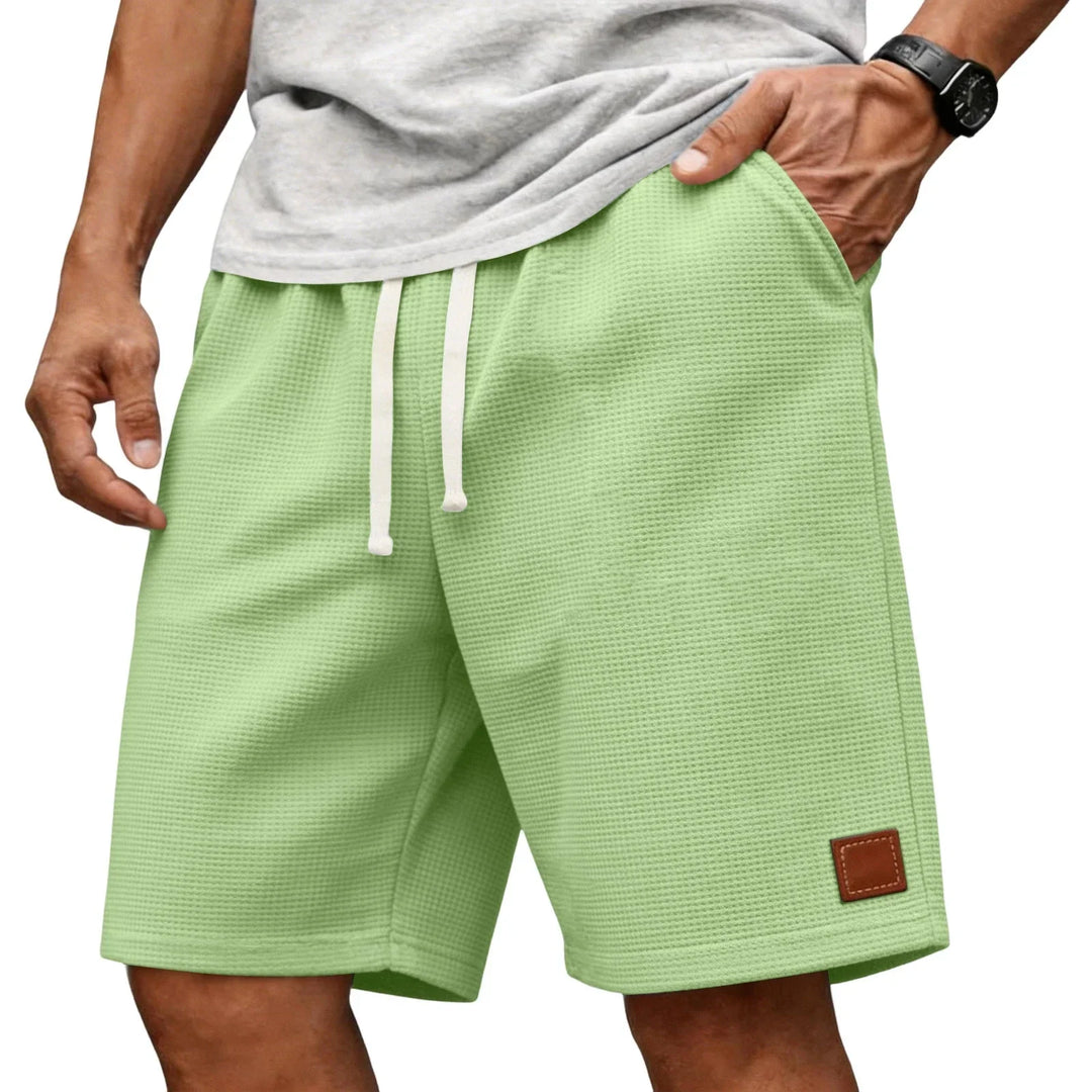 Garenix - Textured Athleisure Shorts