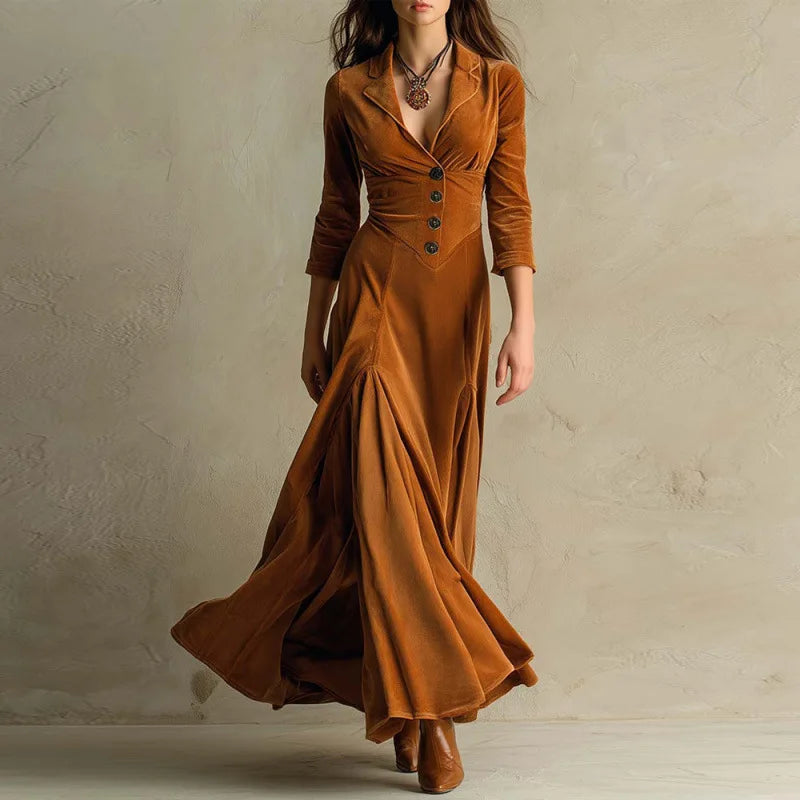 Arvela - Soft-Touch Maxi Dress