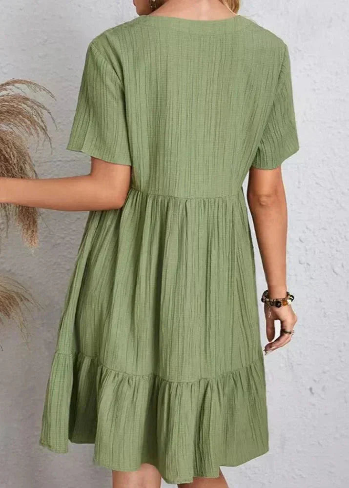 Flavia - Fluid Layered Dress