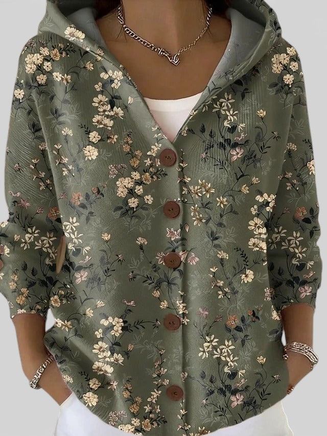 Loria - Stylish Casual Hooded Cardigan