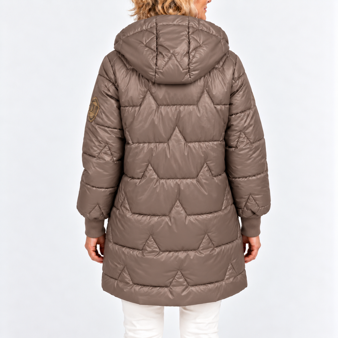 Unaise - Quilted Hooded Jacket