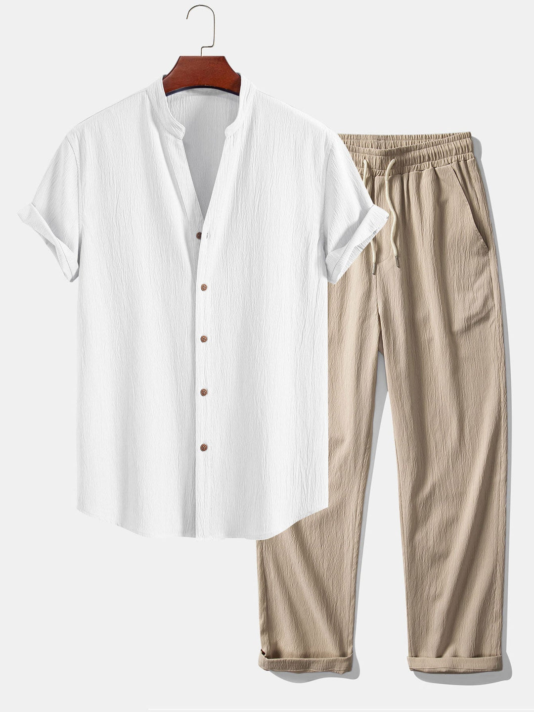 Larkin - Textured Two-Piece Set