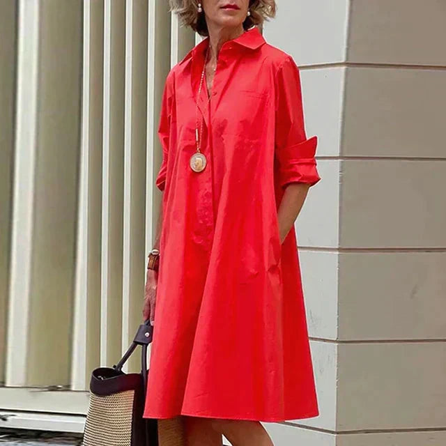 Maris – Casual Dress with Pockets