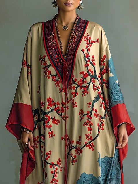 Miriel - Airy Batwing Sleeve Dress