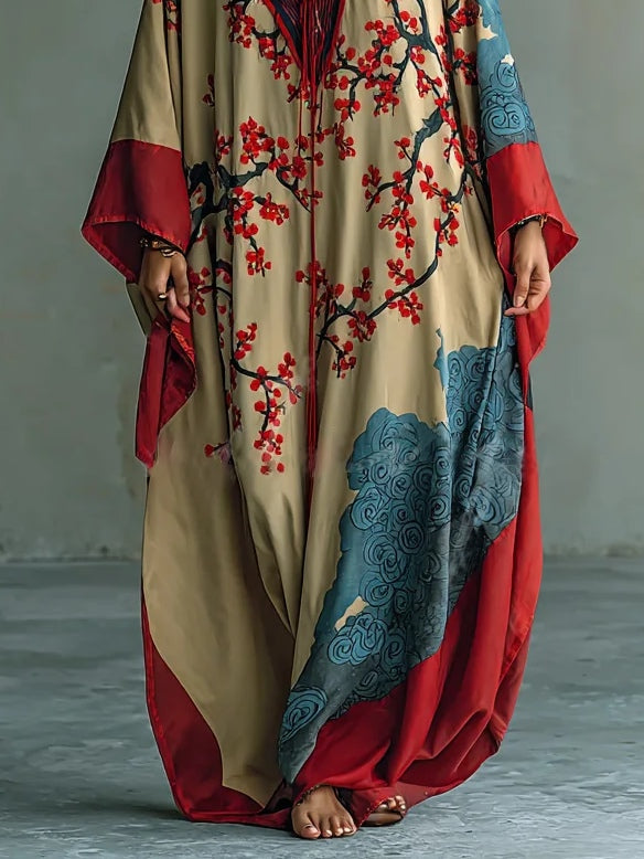 Miriel - Airy Batwing Sleeve Dress