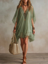 Ravenna - Soft-Touch Mini Dress