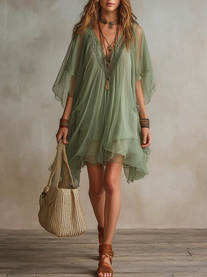 Ravenna - Soft-Touch Mini Dress