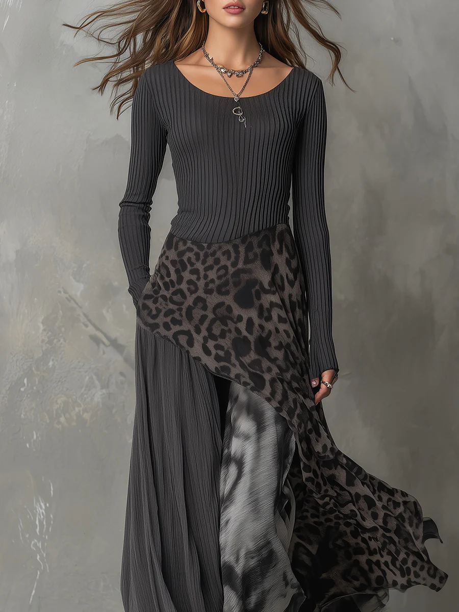 Mirelyss - Stylish Casual Maxi Dress