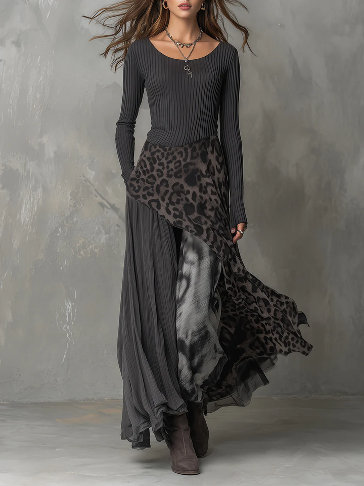 Mirelyss - Stylish Casual Maxi Dress