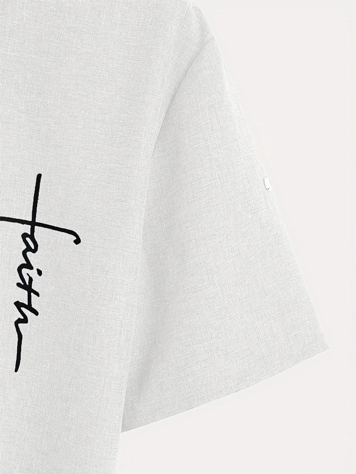 Harlan - Textured High-Collar Shirt