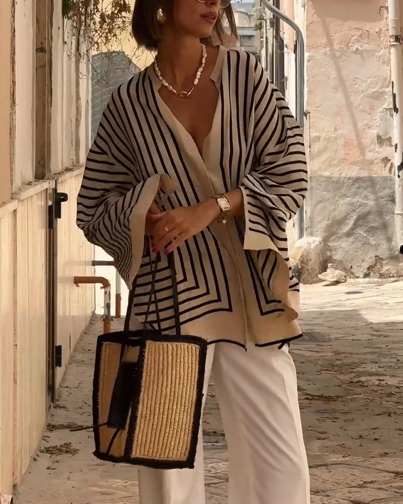 Zella - Soft-Touch Stripe Shirt