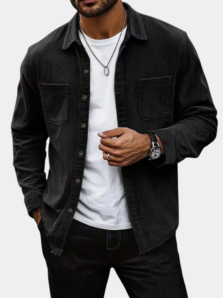 Ivaro - Textured Shirt Jacket