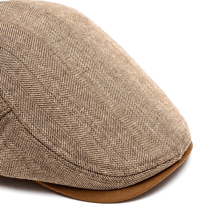 Linus - Textured Flat Cap