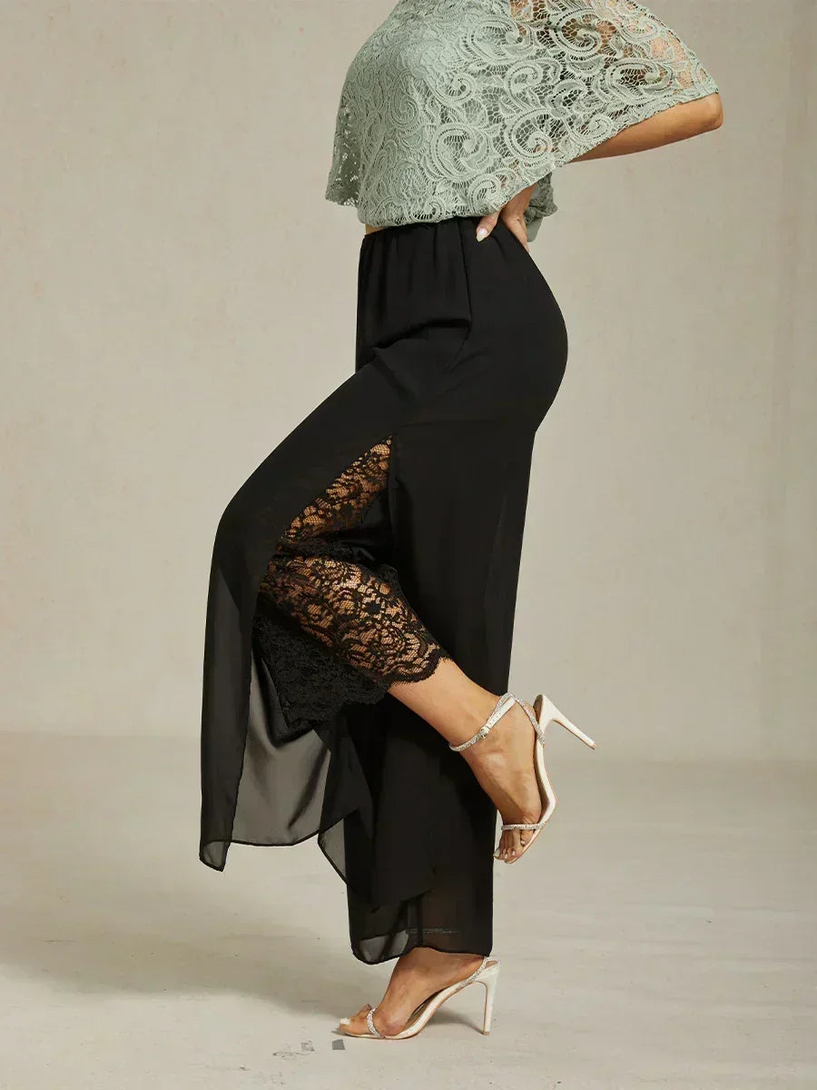 Tairess - Wide Leg Trouser