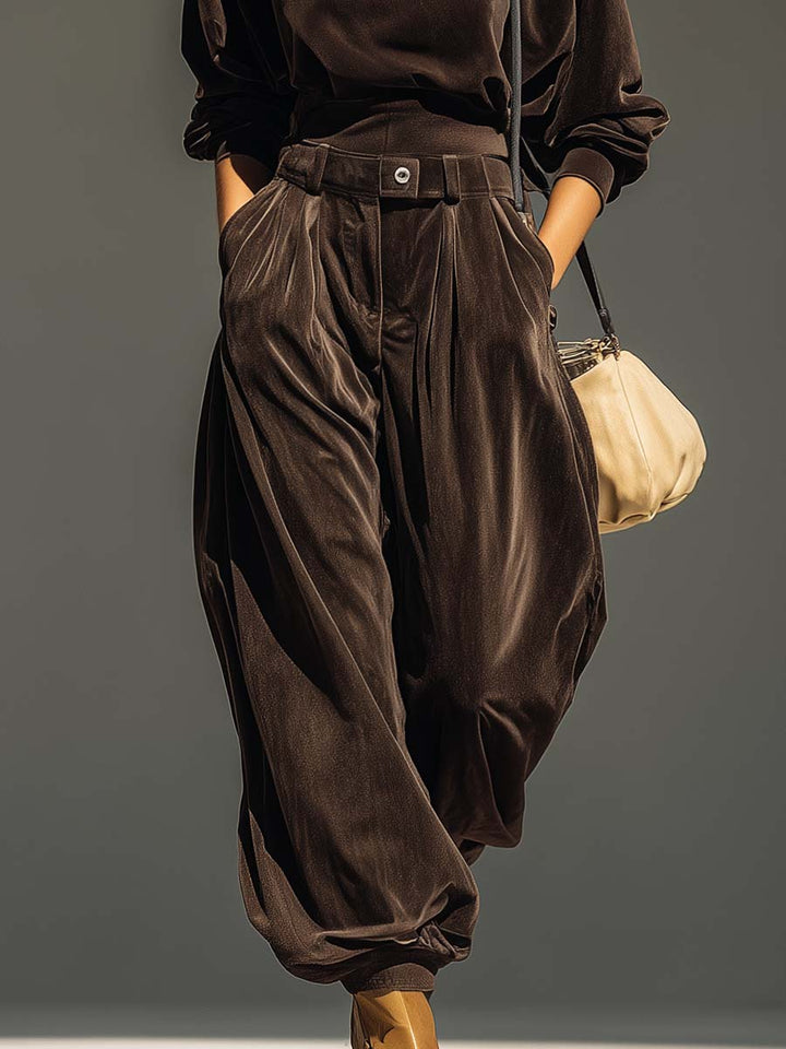 Kirael - Draped Two-Piece Set