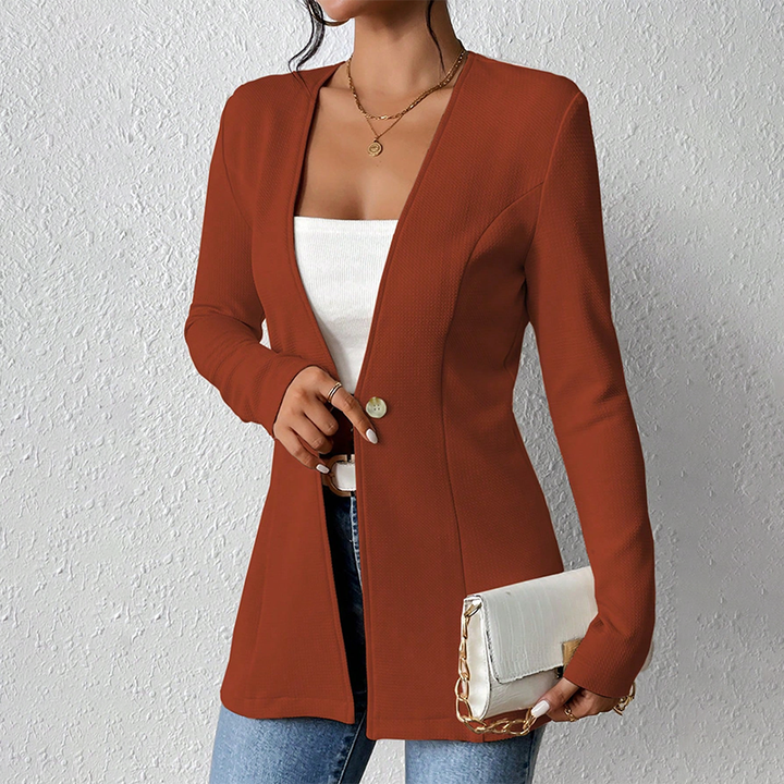 Alivienne - Tailored Single Button Blazer