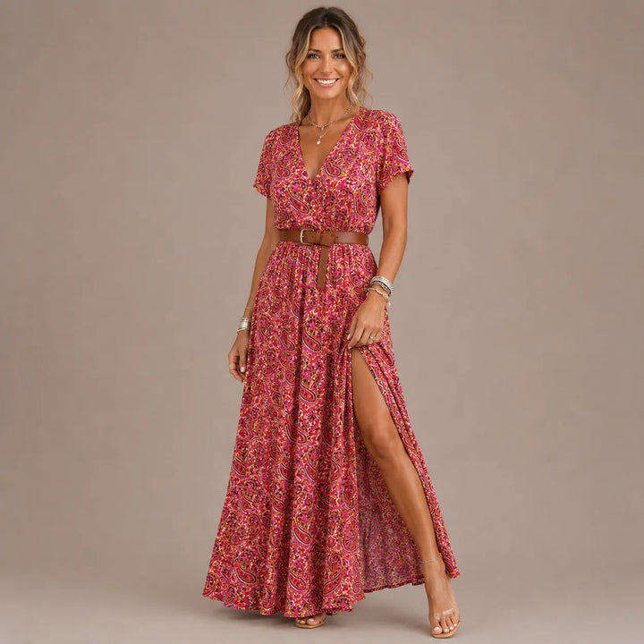 Helisara - Breezy Boho Maxi Dress