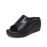 Eloise - Cushioned Wedge Mule
