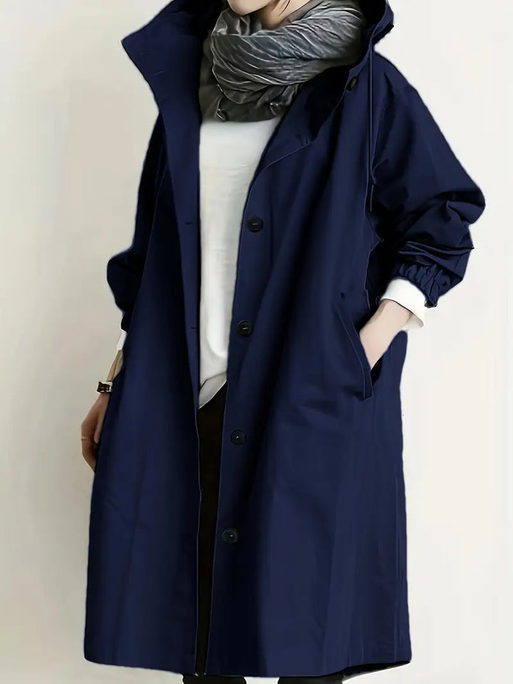 Lyonesse - Water-Resistant Oversized Trench Coat
