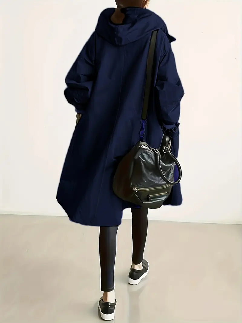 Lyonesse - Water-Resistant Oversized Trench Coat