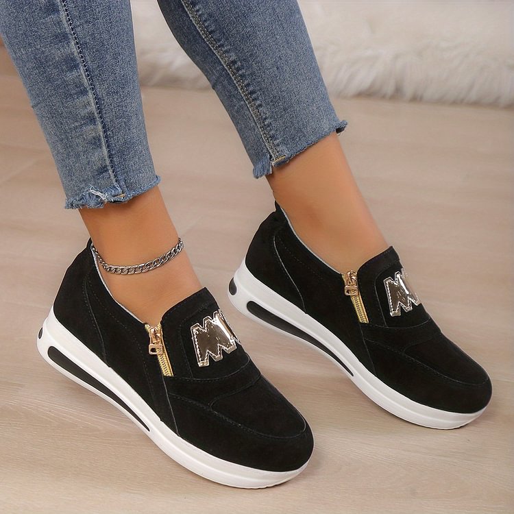 Ovelia - Platform Slip-On Sneakers