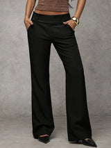Venetia - Airy High-Waisted Wide-Leg Trousers