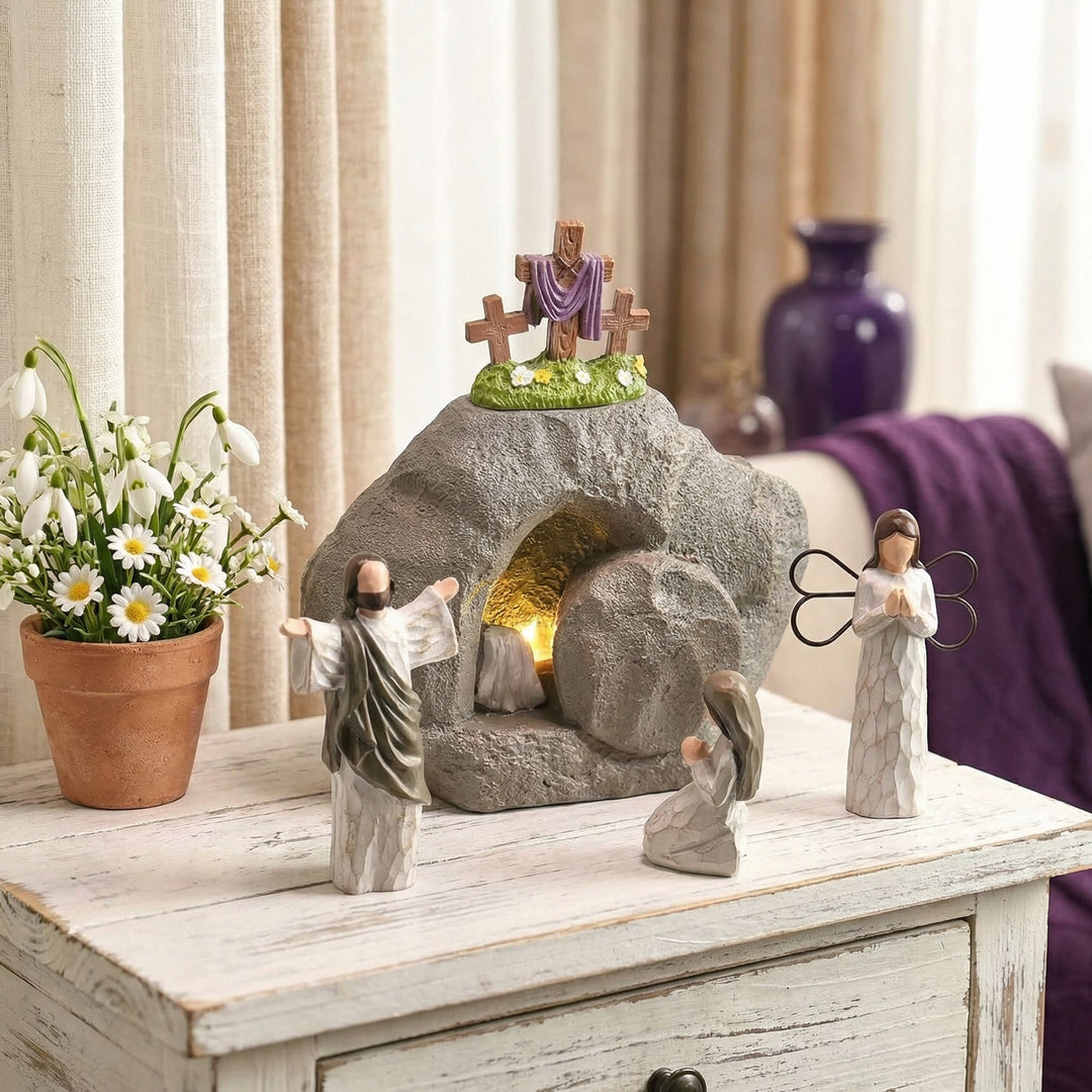 Celinea - Easter Resurrection Scene Decorative Set