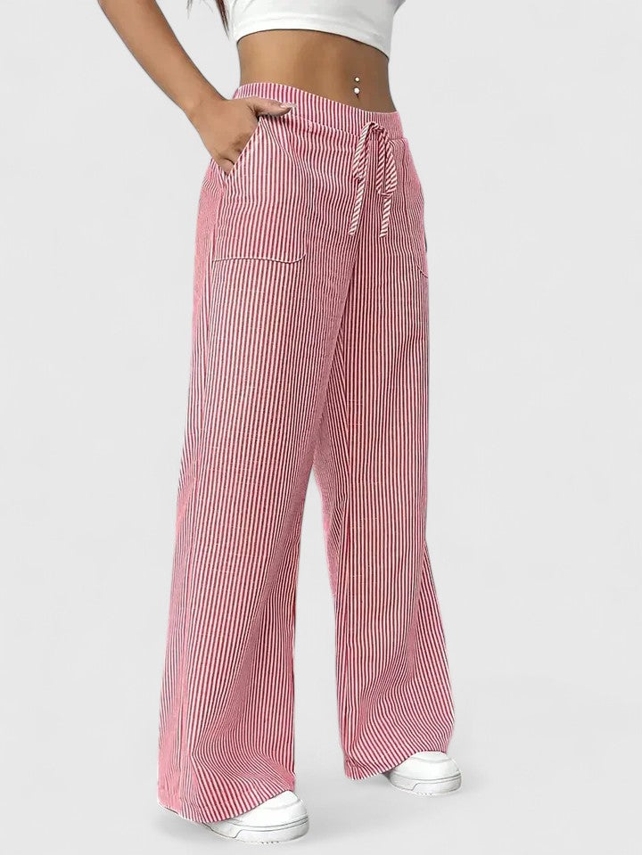 Chelsea - Soft-Touch Drawstring Trousers