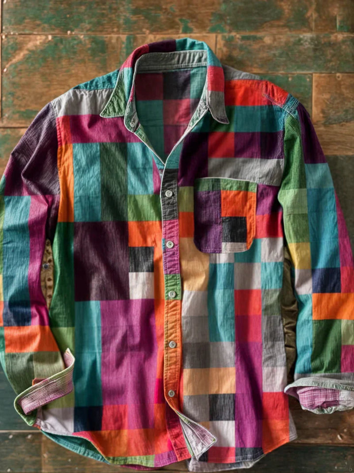 Olian - Relaxed-Fit Long-Sleeve Blouse