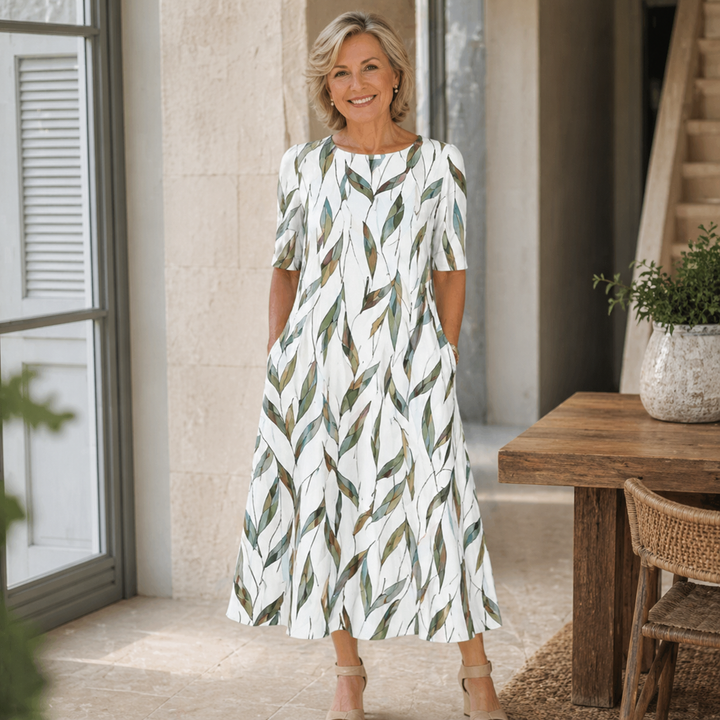 Remi - Lightweight Floral Midi Dress