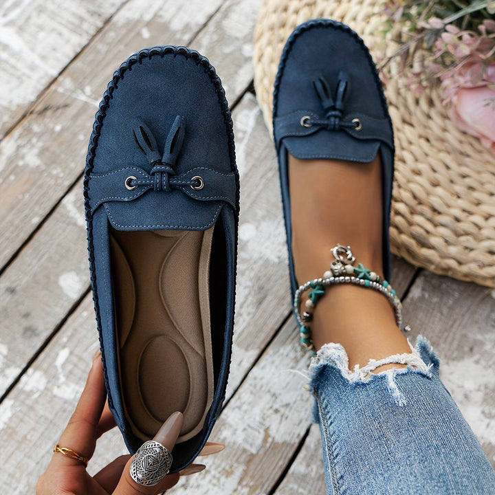 Stella - Cushioned Tassel Loafers