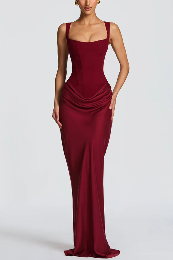 Naomi - Silky Maxi Dress