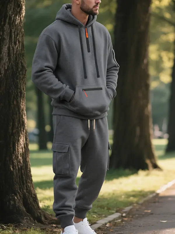 Varrikon - Stylish Hooded Two Piece Set