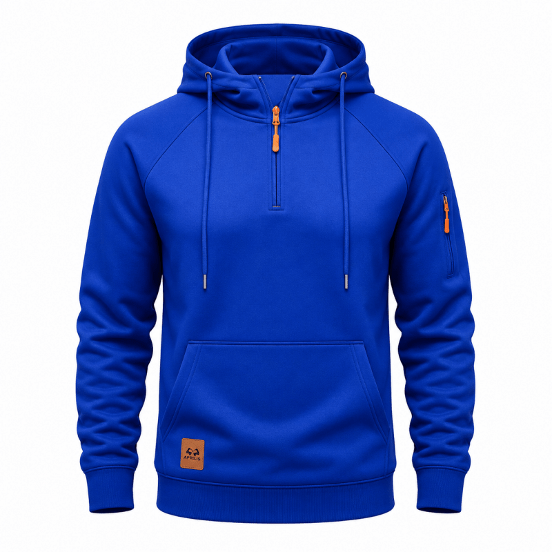 Zeke - Quarter-Zip Hooded Sweatshirt