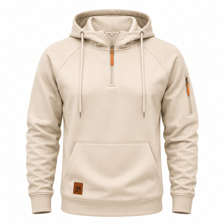 Zeke - Quarter-Zip Hooded Sweatshirt