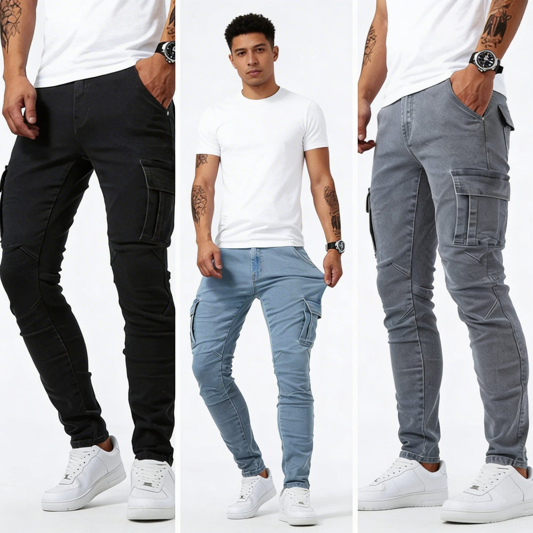 Darnic - Premium Stretch Cargo Jeans