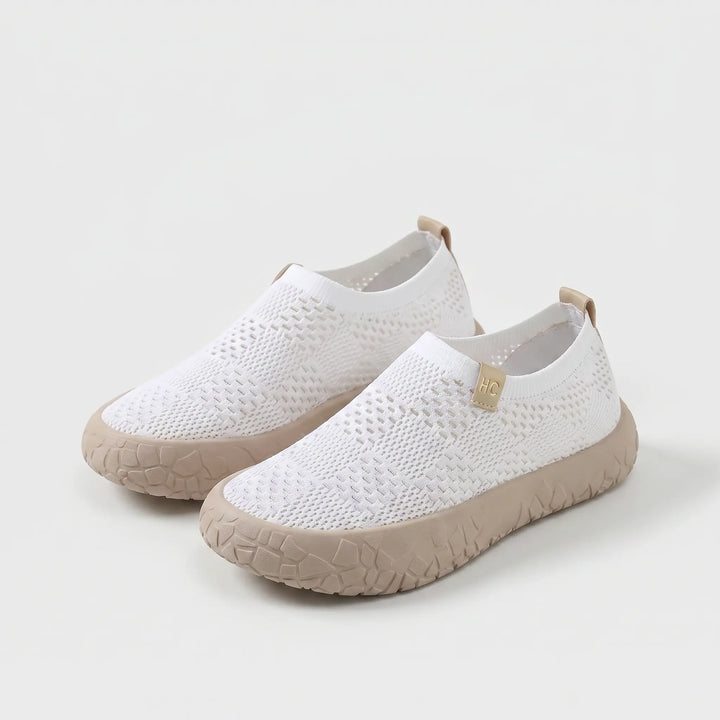 Allegra - Cushioned Slip-On Sneakers